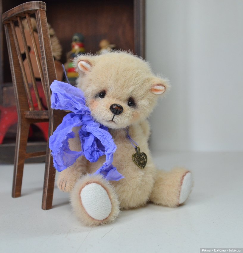 Мишка) — Авторские игрушки (фото 3)