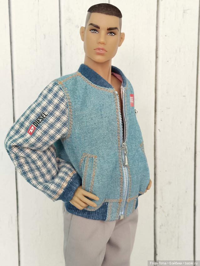 Одежда для парня Интегрити Адониса джинсовая куртка бомбер alfa (фото 3)