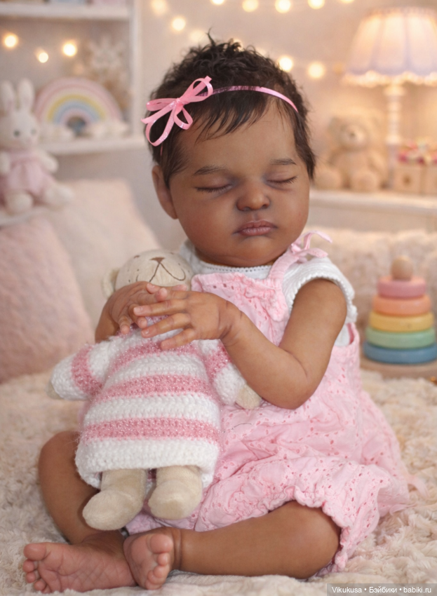 Этническая малышка реборн Laura by Bonnie Brown (фото 3)