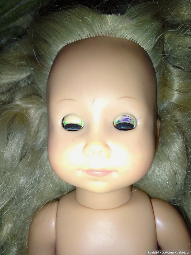 Кукла Готц (Gotz),клеймо 429 11. На запчасти (фото 10)