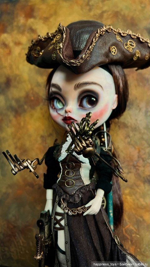 Blythe в ретро-футуризме — Авторские куклы