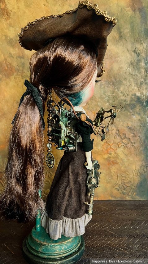 Blythe в ретро-футуризме — Авторские куклы (фото 5)