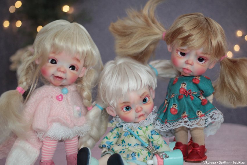 Малышка ручной работы обитсу obitsu11 (фото 4)