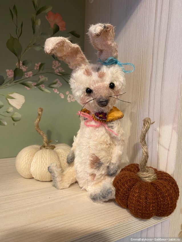 Заяц с Тыквами🐰 — Авторские игрушки (фото 2)