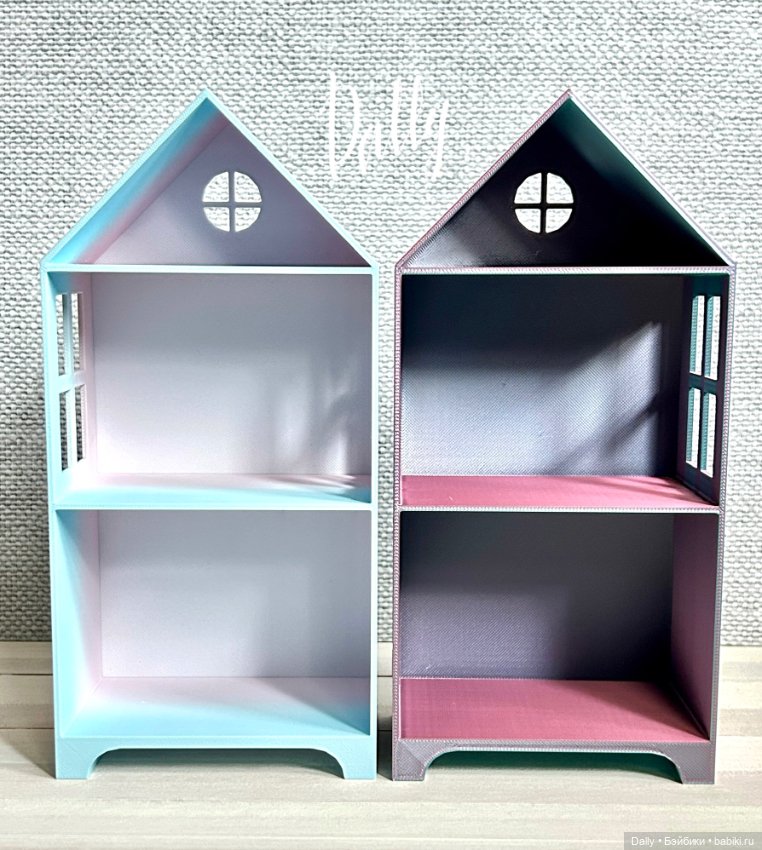 Домик «два этажа» 3д-печать