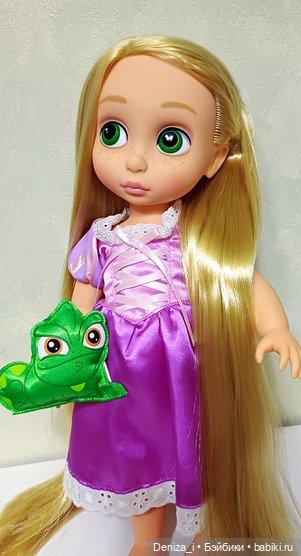 Рапунцель 40 см Дисней Аниматорс Disney Animators кукла (фото 4)