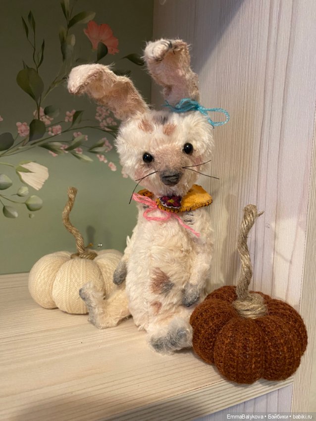 Заяц с Тыквами🐰 — Авторские игрушки (фото 3)