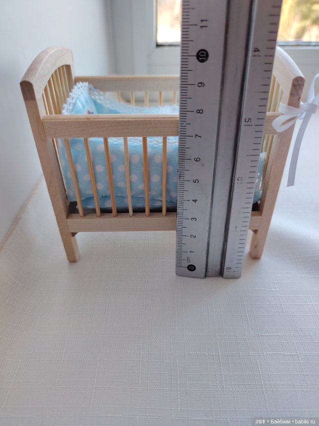 Кроватка для пупсиков — Домики для кукол (фото 4)