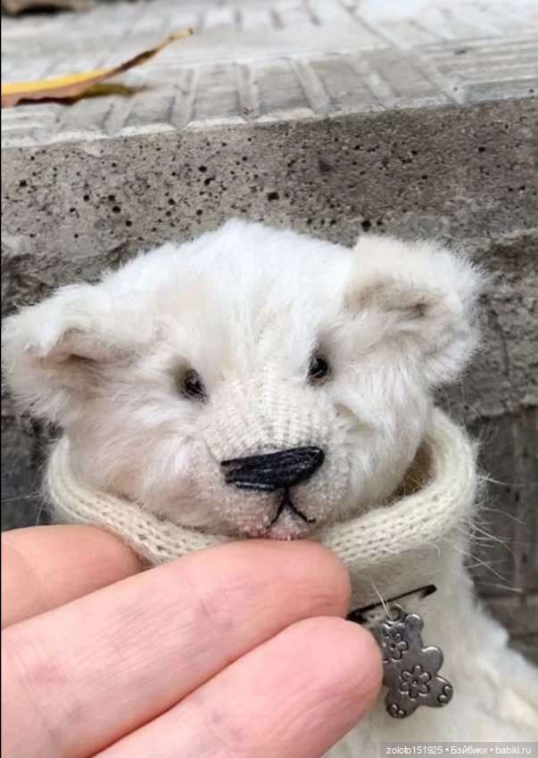 Мишка тедди ручная работа авторский коллекционный (фото 5)