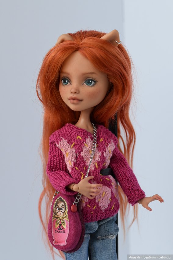 Хоулин Вульф кастом Монстр Хай (фото 2)