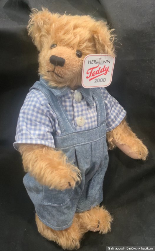 Мишка Hermann — Авторские игрушки