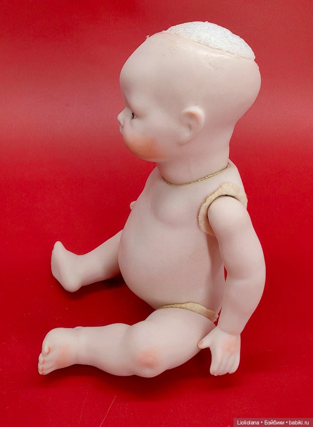 Авторская реплика антикварной куклы США 1984 г (фото 7)