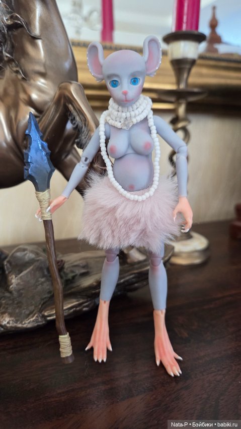 Продам мышь в положении — Авторские куклы