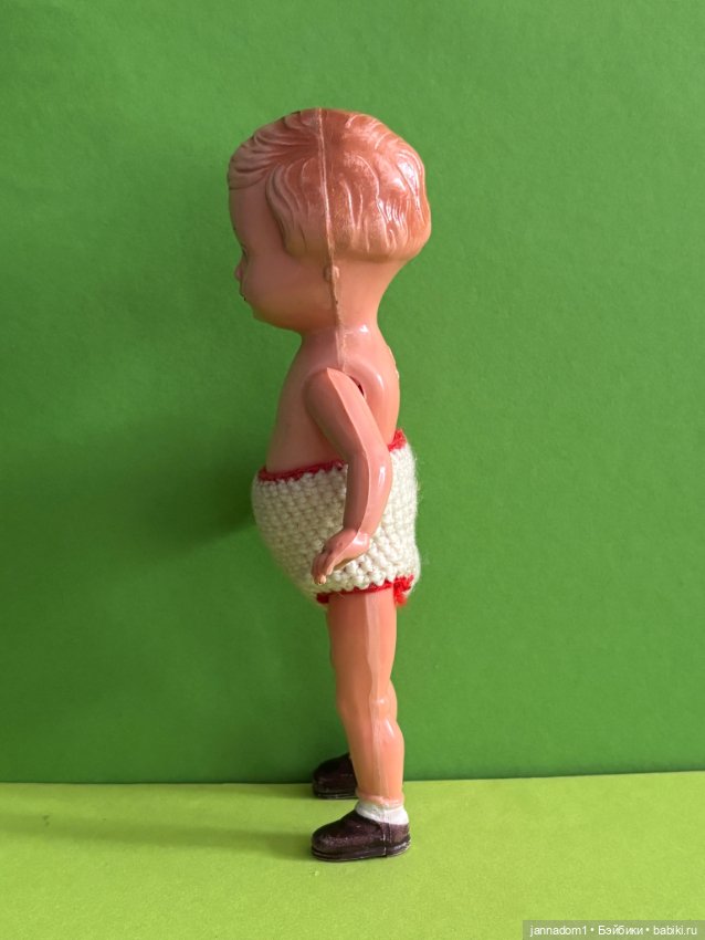 Куколка Edi из колкого пластика, высота 16 см (фото 4)