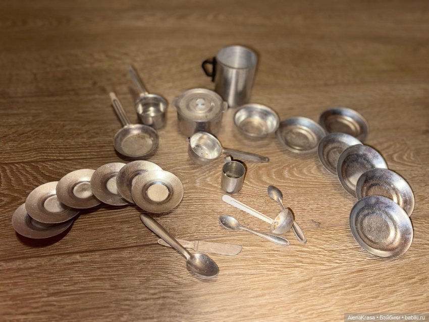 Лот посудки из алюминия Ссср
