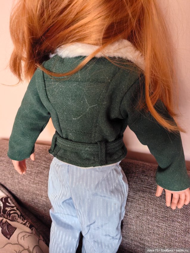 Куртка дубленка — Одежда для кукол (фото 3)