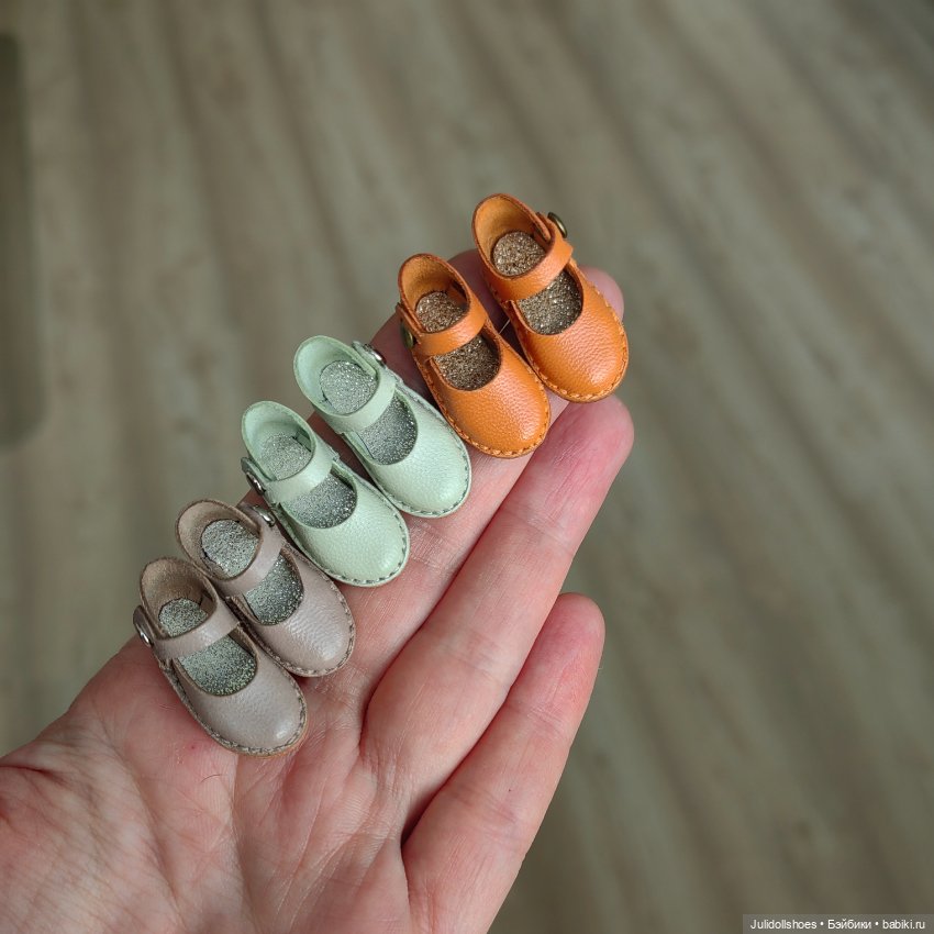 Туфли 2,5*1 см — Обувь для кукол