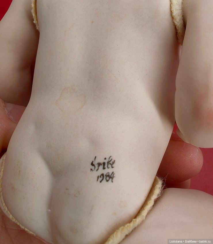 Авторская реплика антикварной куклы США 1984 г (фото 4)