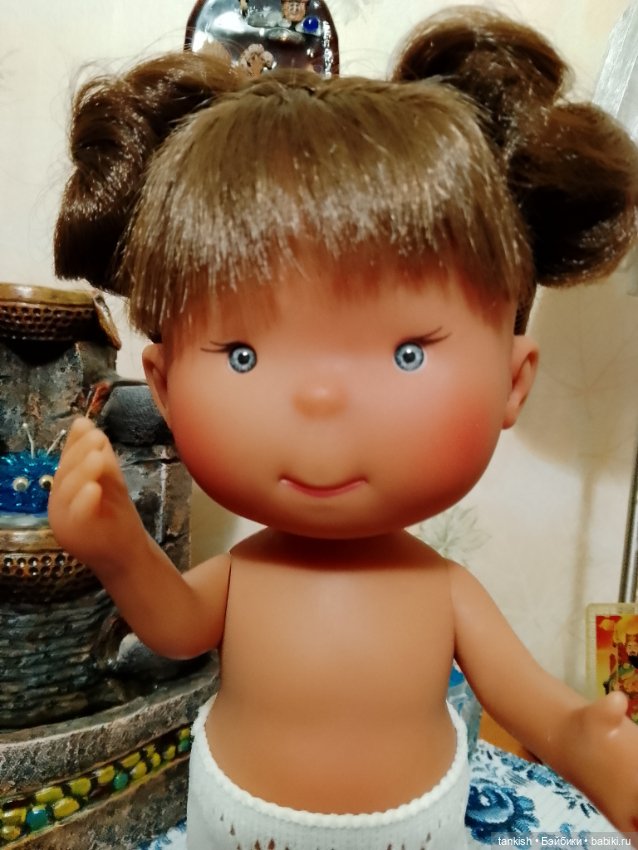 Кукла виниловая 30 см Пиппа Латина, НЮД (фото 7)