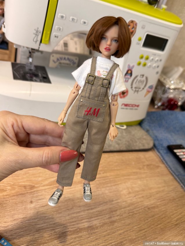 Три комбинезона на рост 20 см