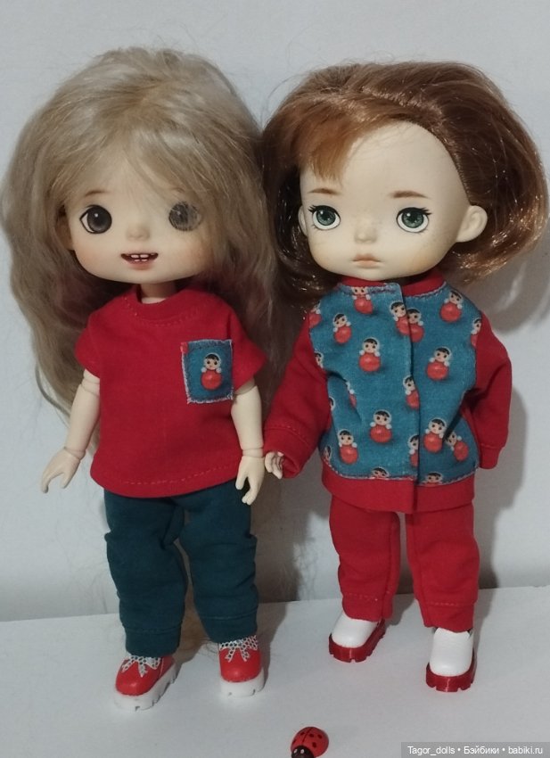 Одежда и обувь для Булочки мини Мия 23см (Mia Nines D'Onil), паола Рейна, мини Паола Рейна,, монст (фото 4)