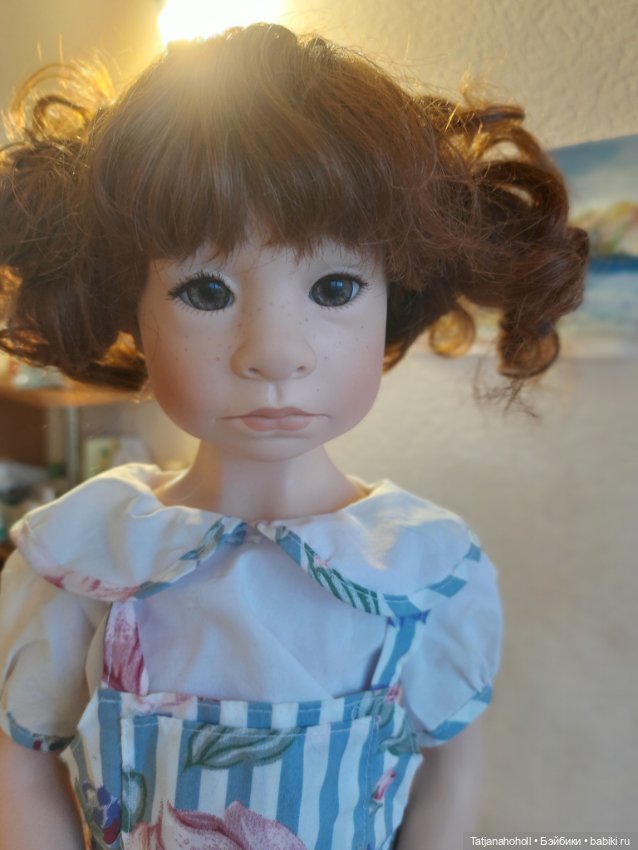 Девочка от Kruger — Винтажные куклы и игрушки детства