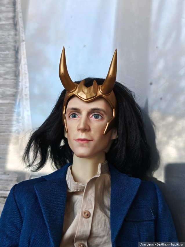 Голова Тома Хиддлстона на теле Dollshecraft Mistic (фото 6)