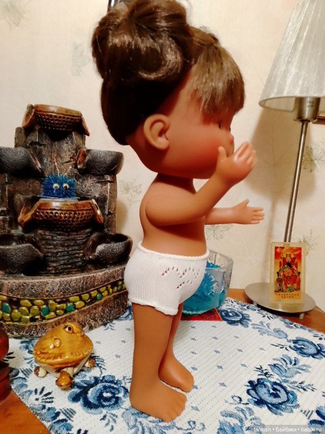 Кукла виниловая 30 см Пиппа Латина, НЮД (фото 6)