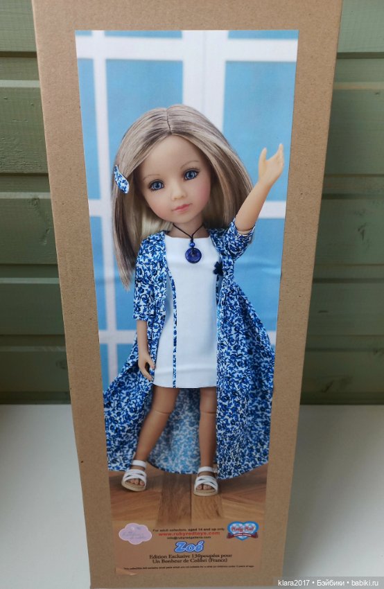 Зое от Колибри руби ред — Игровые куклы