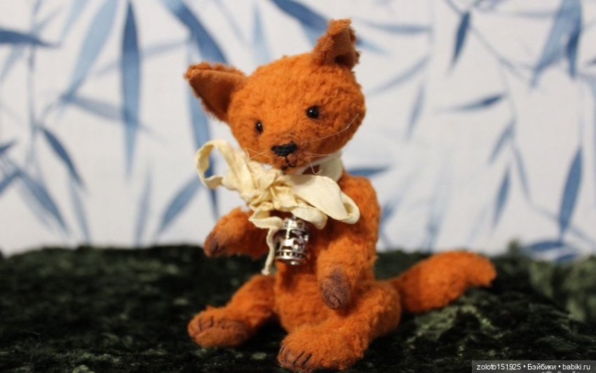 Лисёнок тедди — Авторские игрушки (фото 2)