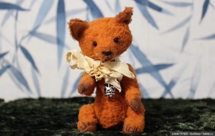 Лисёнок тедди — Авторские игрушки