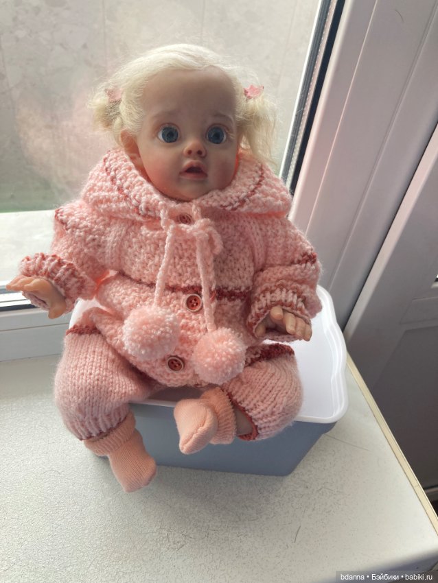 Вязанные костюмы для кукол (фото 4)