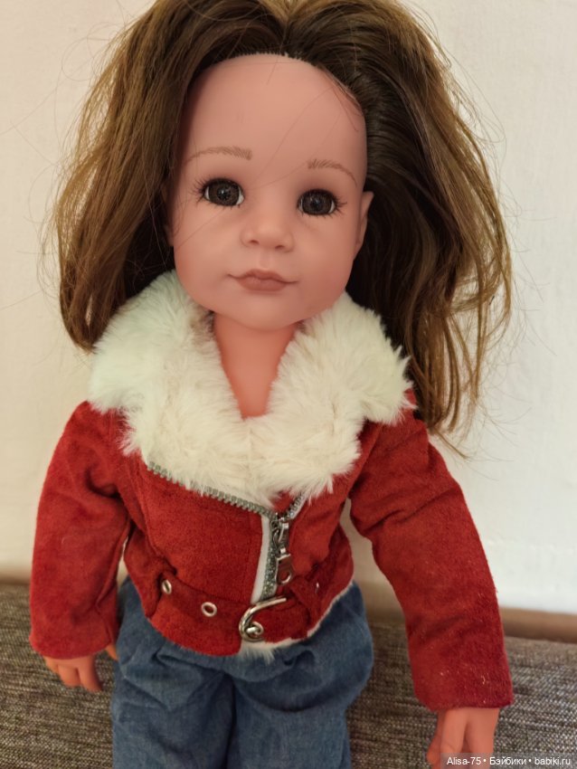 Куртка дубленка — Одежда для кукол