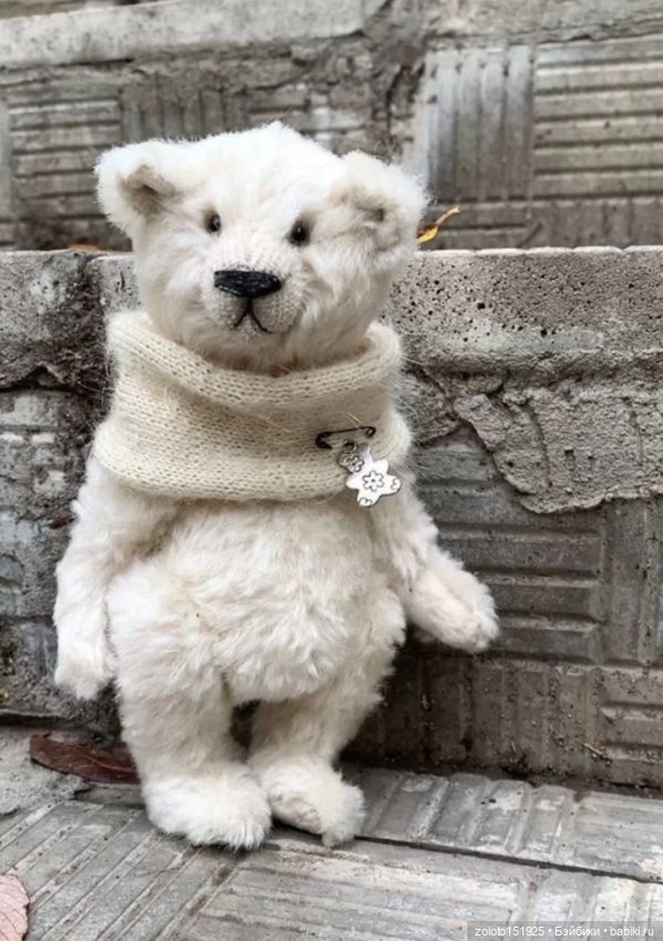 Мишка тедди ручная работа авторский коллекционный (фото 4)