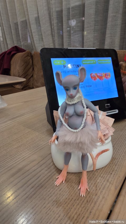 Продам мышь в положении — Авторские куклы (фото 7)