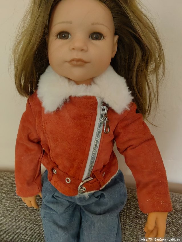 Куртка дубленка — Одежда для кукол (фото 2)