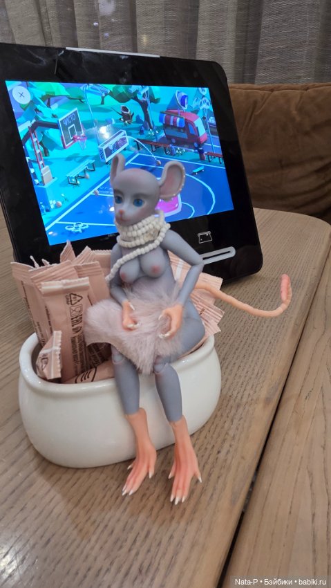 Продам мышь в положении — Авторские куклы (фото 5)