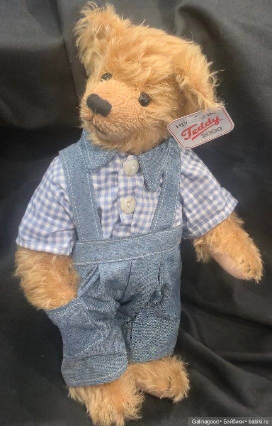 Мишка Hermann — Авторские игрушки (фото 7)