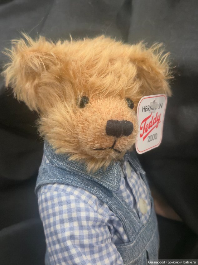 Мишка Hermann — Авторские игрушки (фото 2)