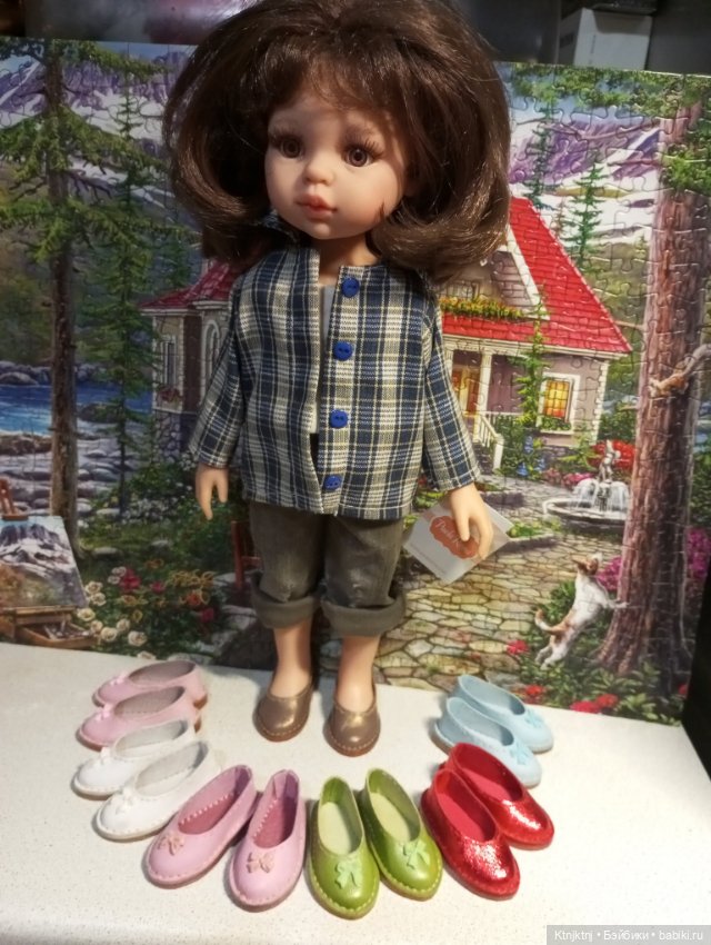 Летние туфельки лодочкой на Паола Рейна (фото 3)