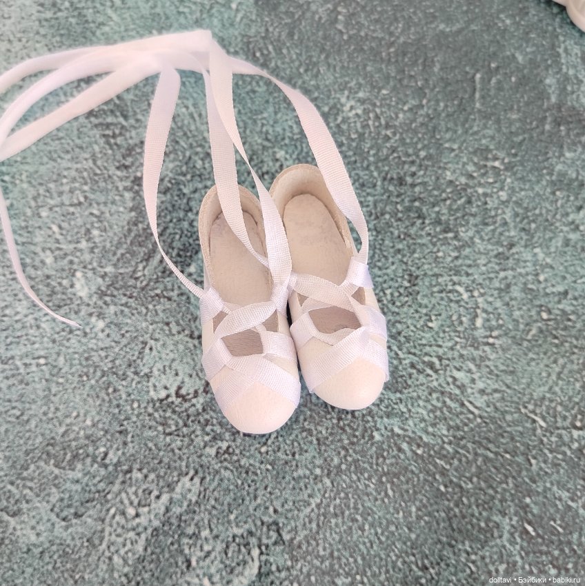 Балетки на завязках 4,3*1,6см (фото 2)