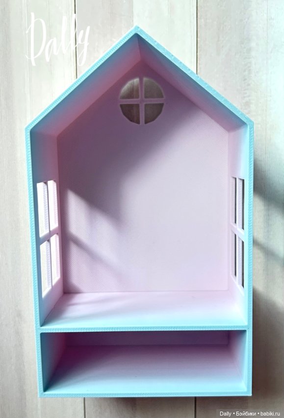 Домик мини «на стену». 3д-печать (фото 6)