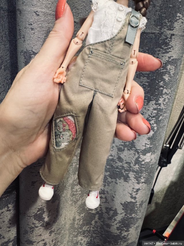 Три комбинезона на рост 20 см (фото 6)