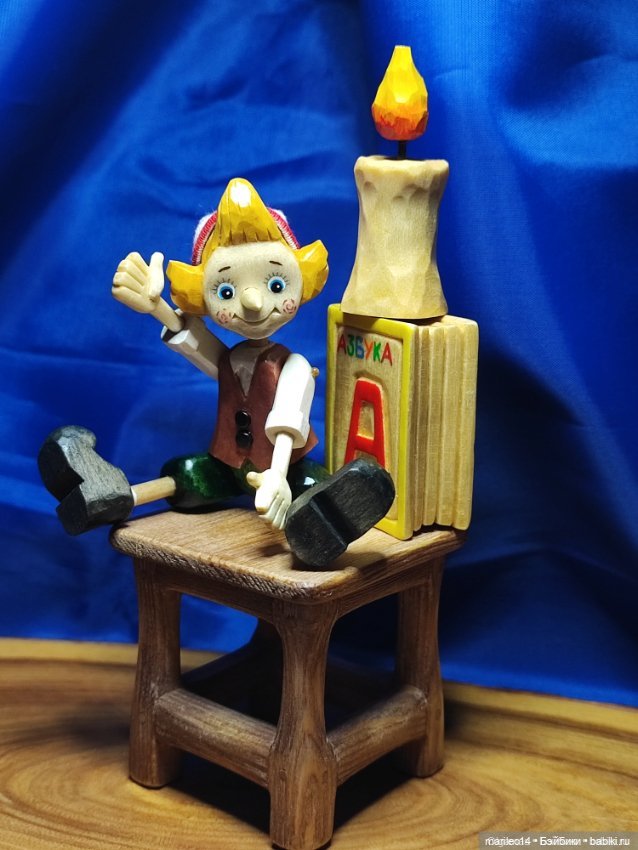 Буратино как из сказки — Авторские игрушки (фото 3)
