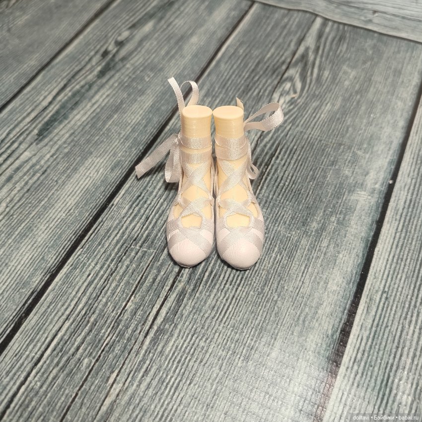 Балетки на завязках 4,3*1,6см (фото 8)