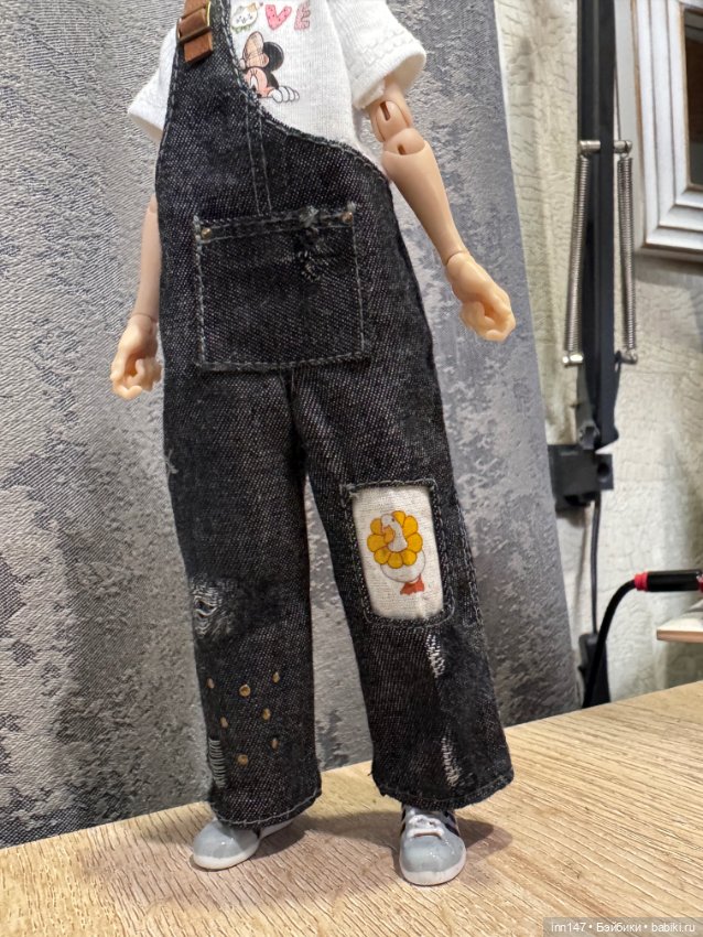 Три комбинезона на рост 20 см (фото 4)