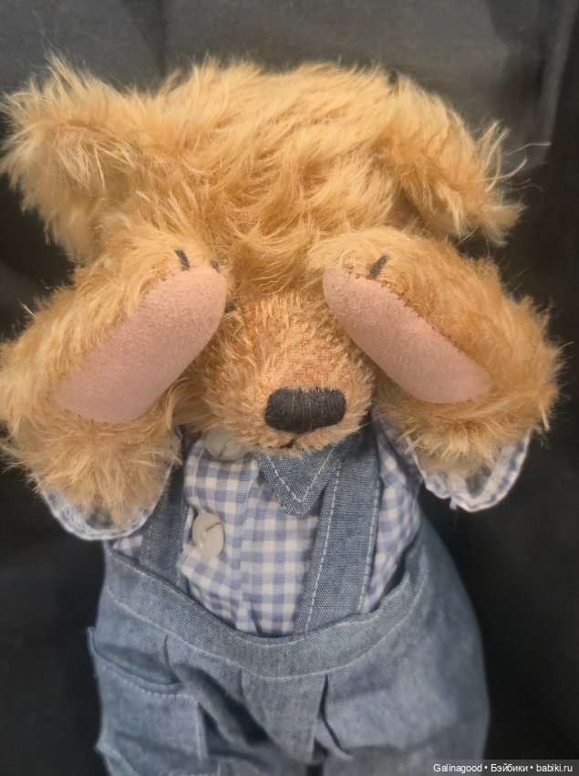 Мишка Hermann — Авторские игрушки (фото 8)