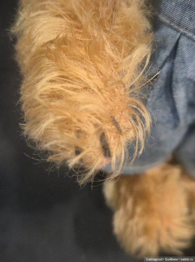 Мишка Hermann — Авторские игрушки (фото 6)