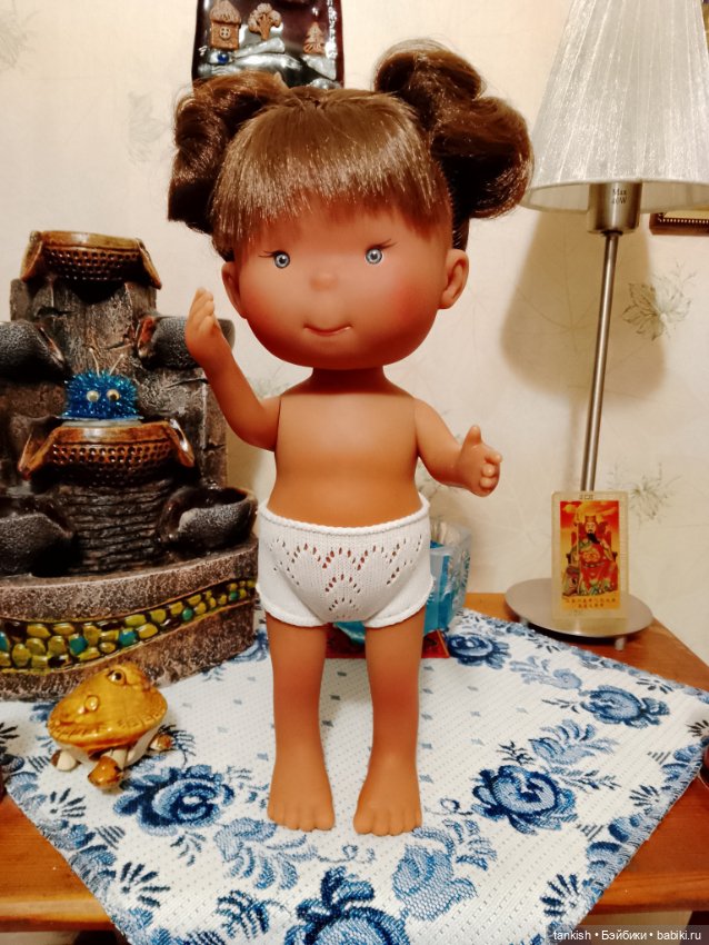 Кукла виниловая 30 см Пиппа Латина, НЮД (фото 2)