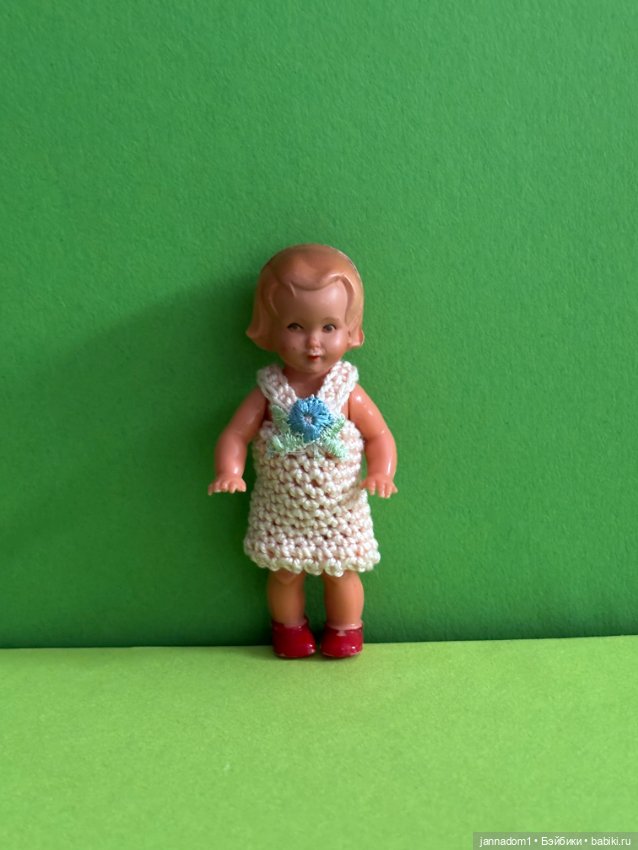 Очаровательная куколка Sweetheart в красных ботиночках, высота 8 см